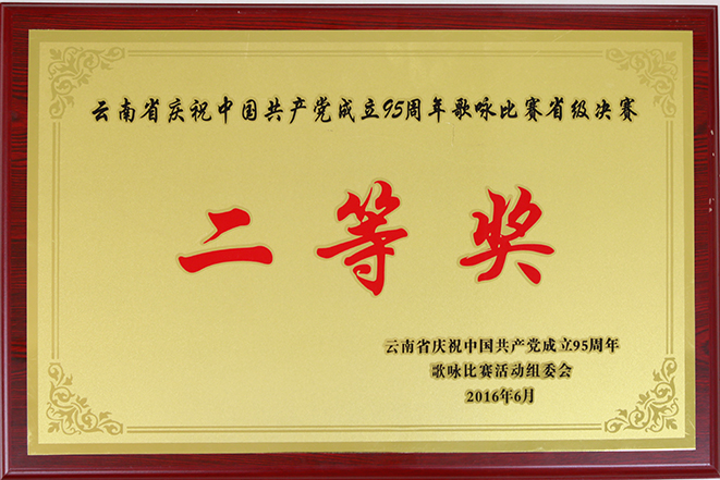 BC贷荣获中国共产党成立95周年歌咏比赛省级决赛二等...