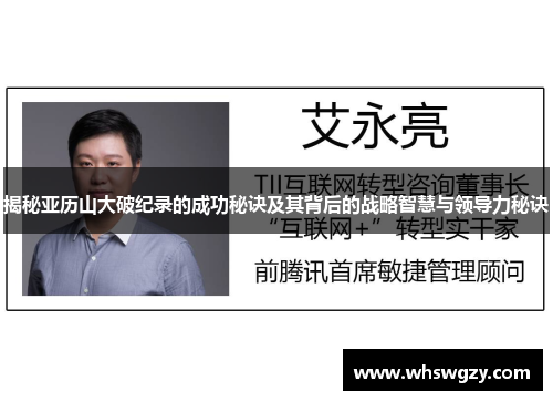 揭秘亚历山大破纪录的成功秘诀及其背后的战略智慧与领导力秘诀